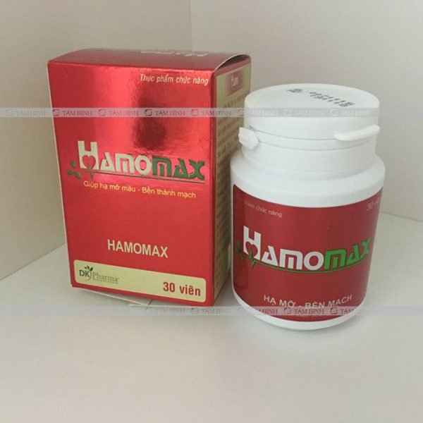 Thực phẩm chức năng hạ cholesterol Hamomax