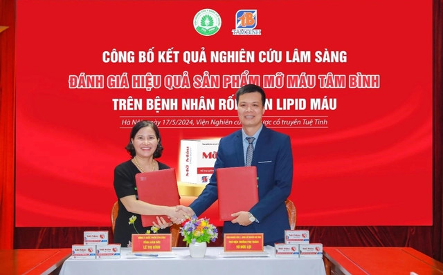 Nghiên cứu lâm sàng về Mỡ máu Tâm Bình